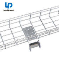Usine Lepin de Ningbo, personnalisation de plateaux de câbles en caoutchouc HDG de 200 mm, assemblage droit, panier en zinc, grille de câbles, prix