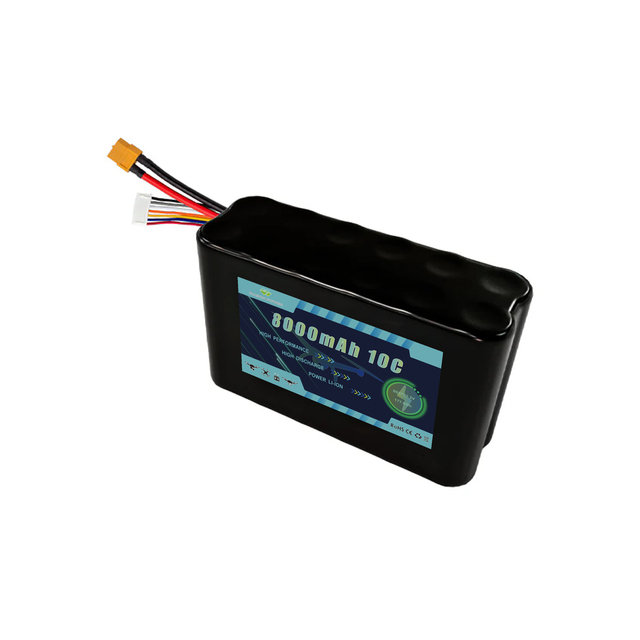 Best Quality MASON 6S 22.2V 8000mAh LiPo Battery for Drone FPV with 10C Max Discharge Rate