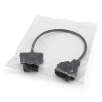 Ligne d'extension OBD2 pour automobile 10 broches 10 cœurs un côté divisé deux côtés tout passe 1 an de garantie noyau de cuivre OBD un glisser deux