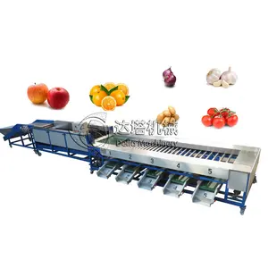 Horseshoe Roller Grading Equipment Lemon Fruit Selection Equipment Kiwi Fruit Sorting Machine