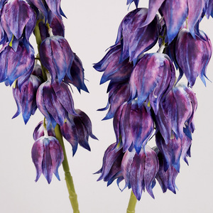 Fleurs de clochettes artificielles en soie, branche unique, haute simulation, décoration de mariage, décoration de la maison - Product Image 4