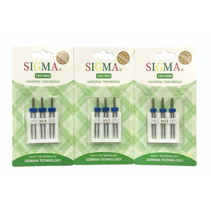 Aiguilles jumelles pour <span class=keywords><strong>machine</strong></span> <span class=keywords><strong>à</strong></span> <span class=keywords><strong>coudre</strong></span> 2.0/3.0/4.0 mm, aiguilles <span class=keywords><strong>à</strong></span> <span class=keywords><strong>coudre</strong></span> extensibles pour usage domestique - Product Image 1