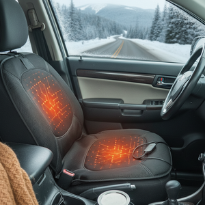Funda Calefactora para Asiento de 12V con 3 Niveles de Temperatura, Protección para Asiento al por Mayor, 120cmx53cm, Cojín Calefactor para Asiento de Coche - Product Image 1