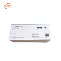 Boîte en carton rigide recyclé avec logo personnalisé, insert en mousse EVA, pelliculage mat pour emballage cadeau de téléphone, appareil photo, produit numérique
