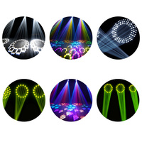 Equipo de Iluminación para Discotecas y Escenarios, Láser LED de 120W, 6000K, IP65, Resistente al Agua para Exteriores