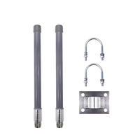 Antenne extérieure en fibre de verre à gain élevé omnidirectionnelle 868 MHz 915 MHz 2,4 G 5,8 G 4G 5G étanche de type N pour station de base