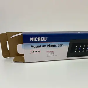 Cajas de embalaje de panel de luz LED para el hogar Luces decorativas promocionales cajas de color corrugado personalizadas