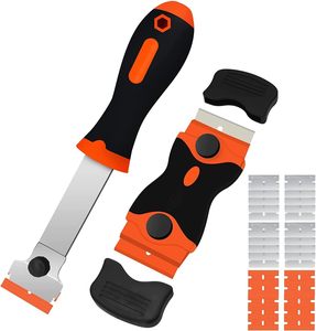 Glazed Wall Tile Edge Seam Cleaning Tool Double-sided Scraper Lengthened Shovel Blade Combination - Product Image 2