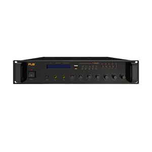 IP Audio Public Address System Mixing Power 5 zones 100V Power Amplifier