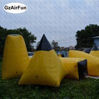 Cible de jeu gonflable pour tir à l'arc et paintball, en PVC, taille personnalisée, kit de réparation gratuit