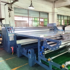 J kumaş tekstil takvim yağ tankı rulodan ruloya ısı baskı merdanesi süblimasyon ısı Transfer makinesi - Product Image 3