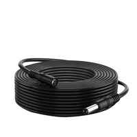 Accessoires de surveillance d'alimentation de port 5,5 mm x 2,1 mm compatibles avec un adaptateur secteur 5 V CC pour caméra de sécurité IP réseau CCTV