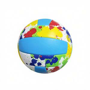 Balón de Voleibol Resistente para Exteriores - Balón Colorido para Todo Tipo de Clima, para Entrenamiento y Recreación - Product Image 1