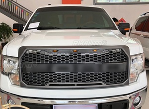 สำหรับฟอร์ด F150 ปี 2009-2014 กระจังหน้ารถยนต์ กระจังหน้าแบบแข่ง ชุดแต่งกระจังหน้ารถยนต์ อุปกรณ์ตกแต่งรถยนต์ - Product Image 3