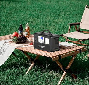 Stasiun Daya Portabel 220V300W Inverter MPPT Gelombang Sinus Murni Baterai Lithium Ion Tenaga Surya Adaptor AC Penggunaan Mobil Rumah Audio Mobil - Product Image 1