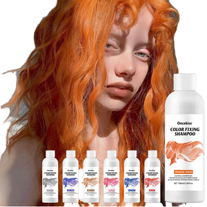 Champú Fijador de Color de Cabello Semipermanente de 100 ml, Crema de Champú para Teñir el Cabello en 10 Colores - Product Image 1