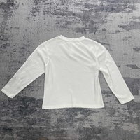 T-shirt gaufré pour homme TS4153, doux, respirant, thermique, manches longues, 100% coton, col en V, tricoté gaufré