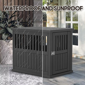 Tùy chỉnh chuyên nghiệp chất lượng cao kích thước lớn chó ngoài trời cũi - Product Image 4