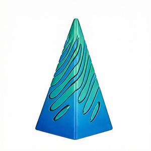 Hot Item 2-4 Years Old Toys Spiral Cone Fidget Decompression Birthday Gift 3D Printed Pyramid Toy - Product Image 4