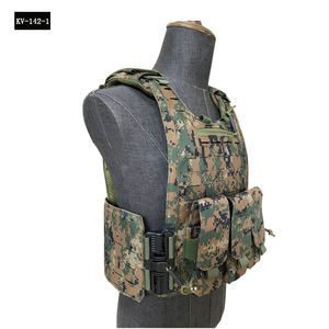 タクティカルベスト モールシステム クイックリリース 重り付き セキュリティアーマーベスト - Product Image 5