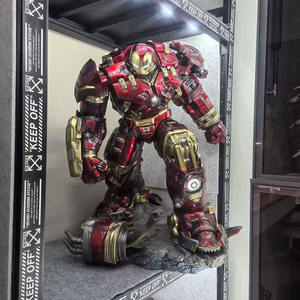 Escultura de fibra de vidrio de Iron Man brillante Anti-<span class=keywords><strong>Hulk</strong></span> Buster figura de acción blindada centro comercial teatro decoración de la sala de estar - Product Image 2