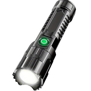ไฟฉาย LED แบบชาร์จไฟได้ระยะไกล ความสว่างสูง แบตเตอรี่ 800 มิลลิแอมป์ ใช้งานฉุกเฉินได้นาน 10000 ชั่วโมง เหมาะสำหรับการเดินป่า ตั้งแคมป์ ปั่นจักรยาน และกิจกรรมกลางแจ้งอื่นๆ - Product Image 5