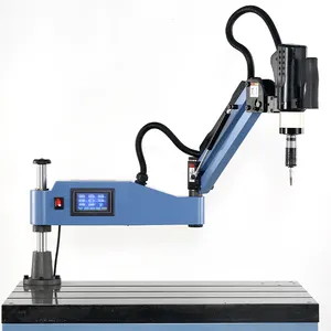 Fournisseur professionnel Machine de filetage de taraudage pneumatique personnalisée Machine de bras de taraudage électrique Servo de forage CNC