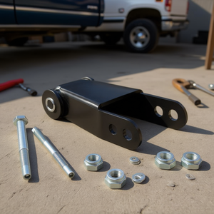 Kit d'abaissement arrière de 1 à 2 pouces pour véhicules Ford F150 2WD 1987-1996, type boulonné, en acier allié peint - Product Image 2