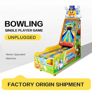 Machine de <span class=keywords><strong>bowling</strong></span> automatique Cricket <span class=keywords><strong>Bowling</strong></span> Simulator Game Machine Happy Coin Operated Games Machine de <span class=keywords><strong>bowling</strong></span> électronique pour enfants - Product Image 3