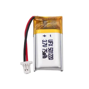 Profession elle Lithium-Ionen-Zelle Fabrik Großhandel Lithium-Ionen-Batterie UFX 552730 380mAh 3,7 V wiederauf ladbare Lithium-Ionen-Batterie