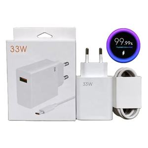 Cargador de Pared USB de 33w 67w 120w con Enchufe EU/US, Accesorios Móviles de Carga Rápida para <span class=keywords><strong>Xiaomi</strong></span> Redmi <span class=keywords><strong>Android</strong></span>, Cargadores para Celular Originales - Product Image 2