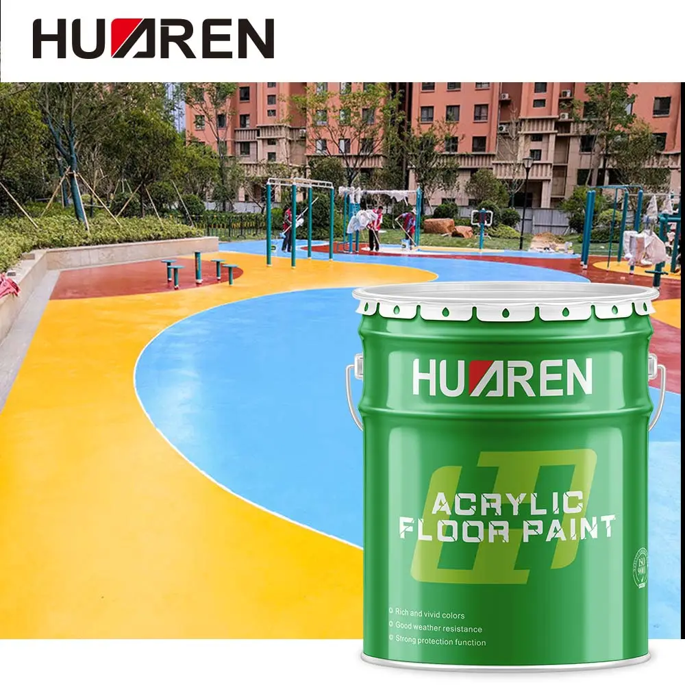 Paint Huaren Outdoor Floor Paint Acrylic Floor Coating