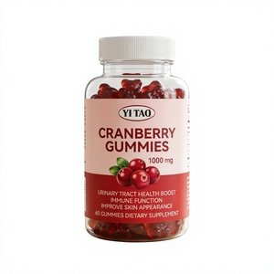 Caramelos blandos de arándano OEM/ODM 1000 mg, ayudan a mantener la salud del sistema urinario, reforzan la inmunidad y mejoran la belleza de la piel, sin azúcar. - Product Image 1