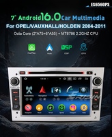 Lecteur DVD de voiture Android 16 pouces argenté pour Opel Vauxhall Vivaro Astra Corsa Zafira avec CarPlay sans fil DSP 4 Go 64 Go ES6560PS