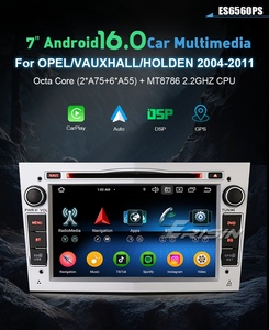 Reproductor de DVD para Auto Android 16 de 7 Pulgadas, Color Plateado, para Opel Vauxhall Vivaro Astra <span class=keywords><strong>Corsa</strong></span> Zafira, CarPlay Inalámbrico, DSP, 4GB 64GB ES6560PS - Product Image 1