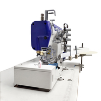 Machine à coudre industrielle à point de recouvrement à grande vitesse Britex 500-02BB pour la fixation de bandes et la couture de surpiqûres – Vente chaude