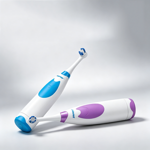 OEM Supported Oscillating Round <b>Head</b> Electric <b>Toothbrush</b> Portable Travel Rotating Sonic <b>Toothbrush</b> For Oral Care - Product Image 1