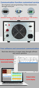 Myami ม้านั่ง MY-K5030PE แบบปรับได้ที่ตั้งโปรแกรมได้ DC <span class=keywords><strong>0</strong></span>-50V แหล่งจ่ายไฟแบบตั้งโต๊ะ<span class=keywords><strong>0</strong></span>-30A ตัวแปร<span class=keywords><strong>10A</strong></span> <span class=keywords><strong>30V</strong></span> - Product Image 4