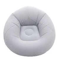 Canapé gonflable sphérique moderne et minimaliste transfrontalier, une place, en PVC floqué, pliable, type pouf chaise longue