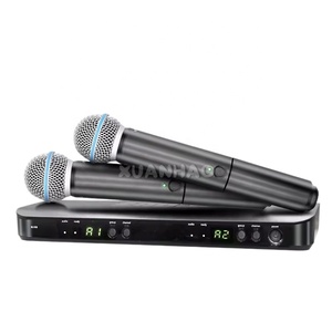 Sistema Microfonico Wireless Professionale BLX288 S58 PG58, Microfono Portatile Leggero per Canto sul Palco, Karaoke e Performance dal Vivo - Product Image 2