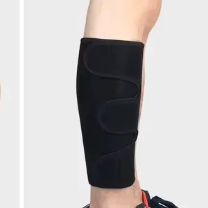 Factory new Football protector elastic soccer shin pads guards calf sleeves