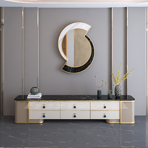 501 fabbrica di vendita calda offerta Tv Stand armadi <span class=keywords><strong>soggiorno</strong></span> moderno set di mobili in legno di lusso Tv tavolo - Product Image 1