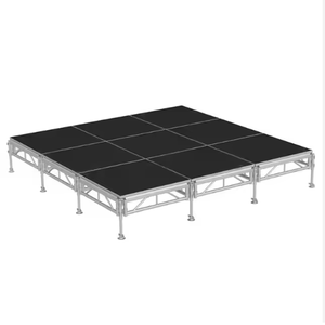 Plataforma de escenario de aluminio portátil ESI China, diseño Modular, capacidad de carga de 500kg para conciertos, patas ajustables disponibles para la venta - Product Image 4