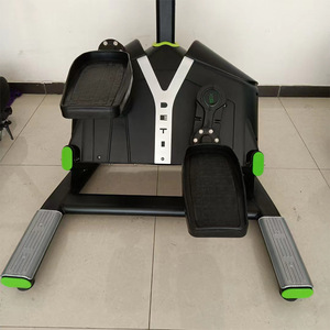 Vélo elliptique horizontal à entraînement magnétique par roue arrière, en acier, manuel, capacité maximale 400 lb, équipement de fitness pour usage domestique - Product Image 3