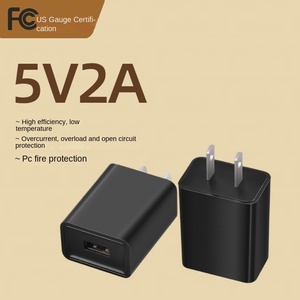 Chargeur 5v2a certifié 3C <span class=keywords><strong>adaptateur</strong></span> secteur GB fonction QC2.0 <span class=keywords><strong>10W</strong></span> 2 Ports PC matériau ignifuge USB écouteur tête de charge européenne - Product Image 4