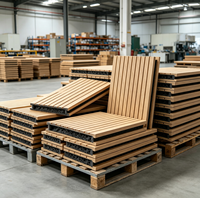 Panneaux muraux acoustiques en bois U+Better Wood, décoration intérieure