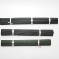 Tongkat Tanam Bambu Alami untuk Anggrek, Tomat, Bunga, Anti Jamur, Bambu Belah OEM, Tongkat Bambu