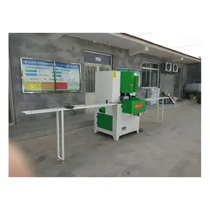 Double head sawing machine Arbitrary Angle CNC Aluminium Profile Double Head Cutting Saw equipment