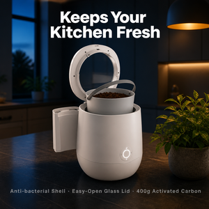 Machine à Compostage des Déchets Alimentaires Sans Odeur, Composteur Électrique de Cuisine, Composteur Intelligent WiFi Automatique, Bac à <span class=keywords><strong>Compost</strong></span> 4L pour Comptoir - Product Image 5