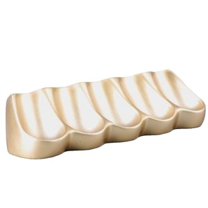 MUXIANG Wooden Pipe Rack 5 Position Durable Smoking Pipe Stand Display Holder - Product Image 4
